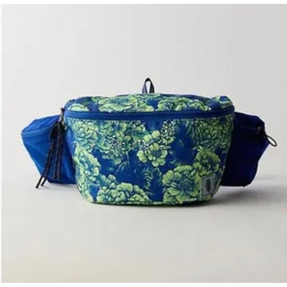 FP Movement by Free People Happy Packer Sling Bag  Bleu Green New NWT hiking
